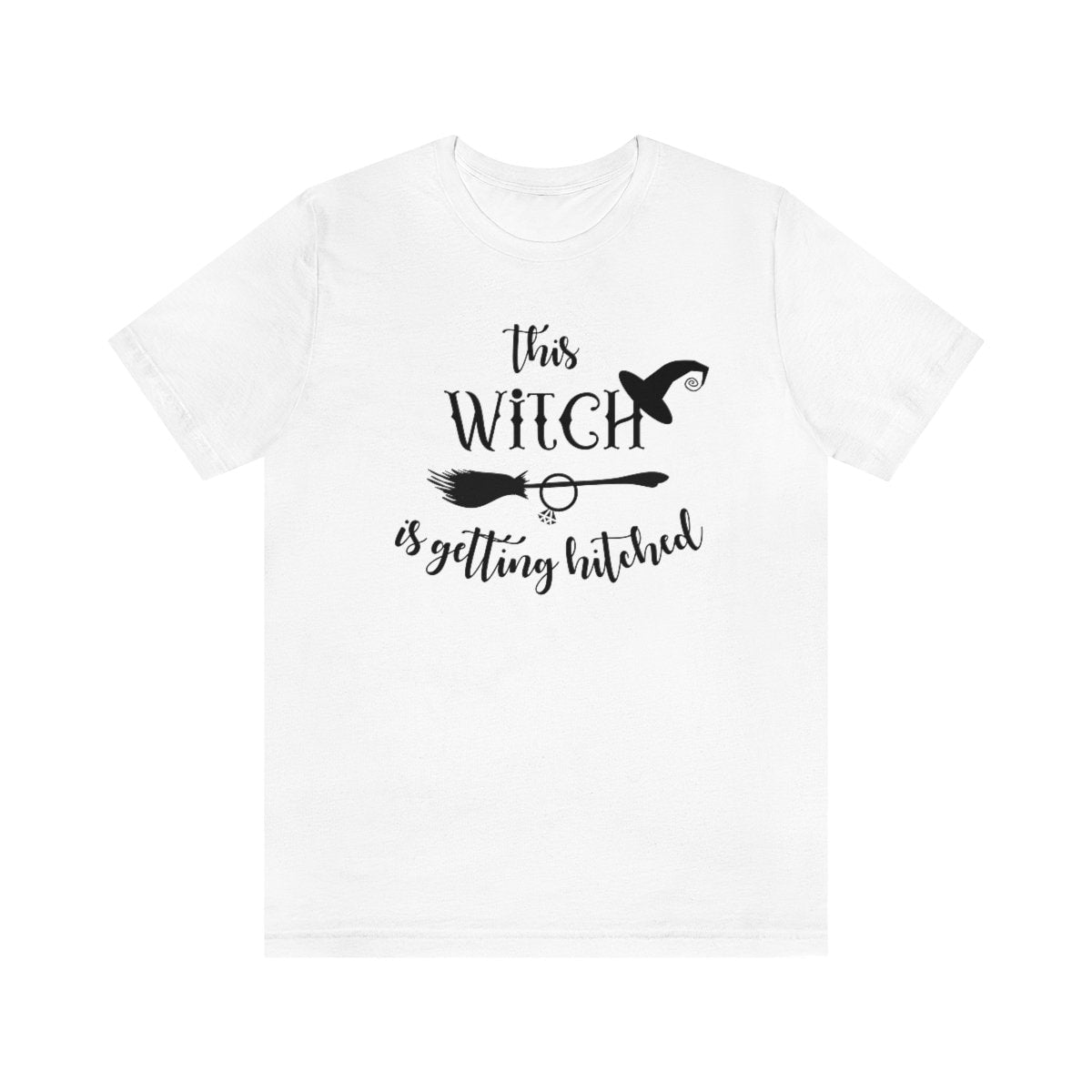 Halloween Bachelorette Shirts, This Witch Is Getting Hitched, Fall Group Wedding Party TShirts, Salem Bach Party, Fall Bridesmaids Funny Tee