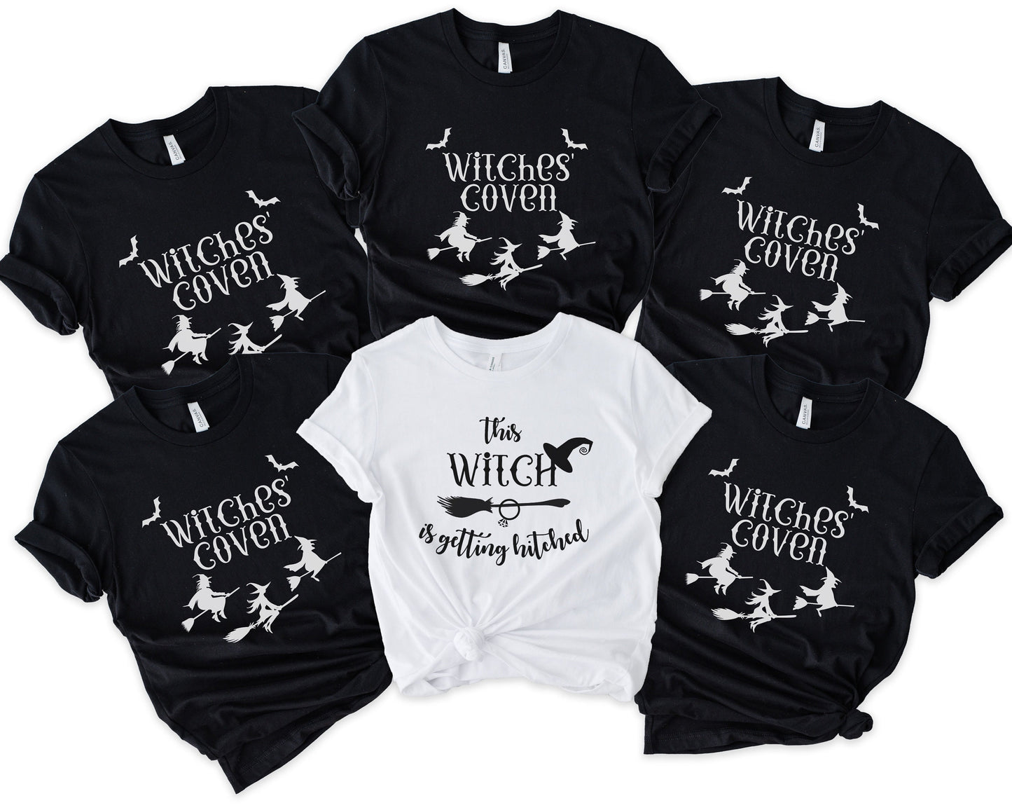 Halloween Bachelorette Shirts, This Witch Is Getting Hitched, Fall Group Wedding Party TShirts, Salem Bach Party, Fall Bridesmaids Funny Tee