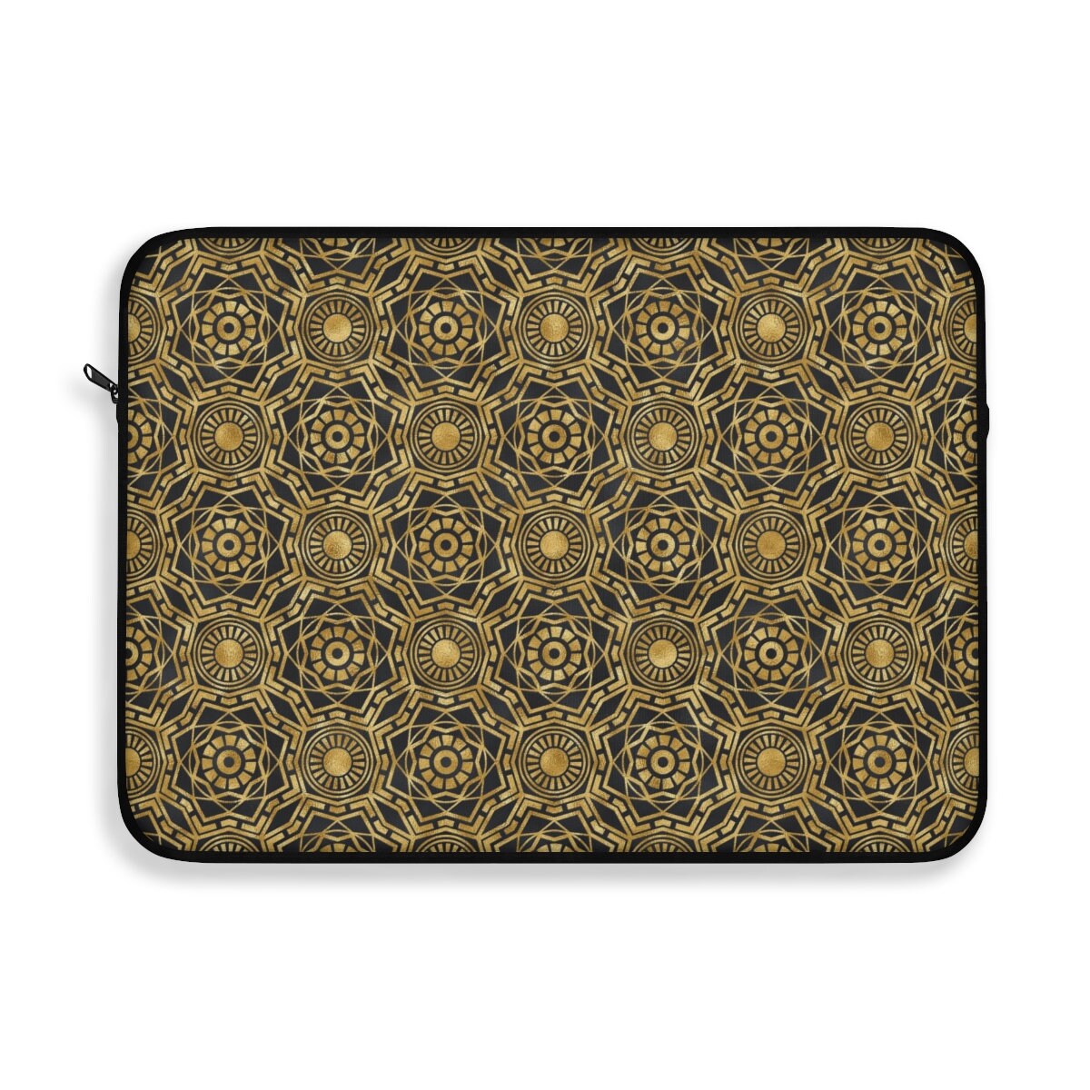 Art Deco Laptop Sleeve Vintage Style 1920s Gold Computer Soft Case Soft laptop sleeve, Macbook 12 13 15 inch Sleeve, Dell, Protective Case