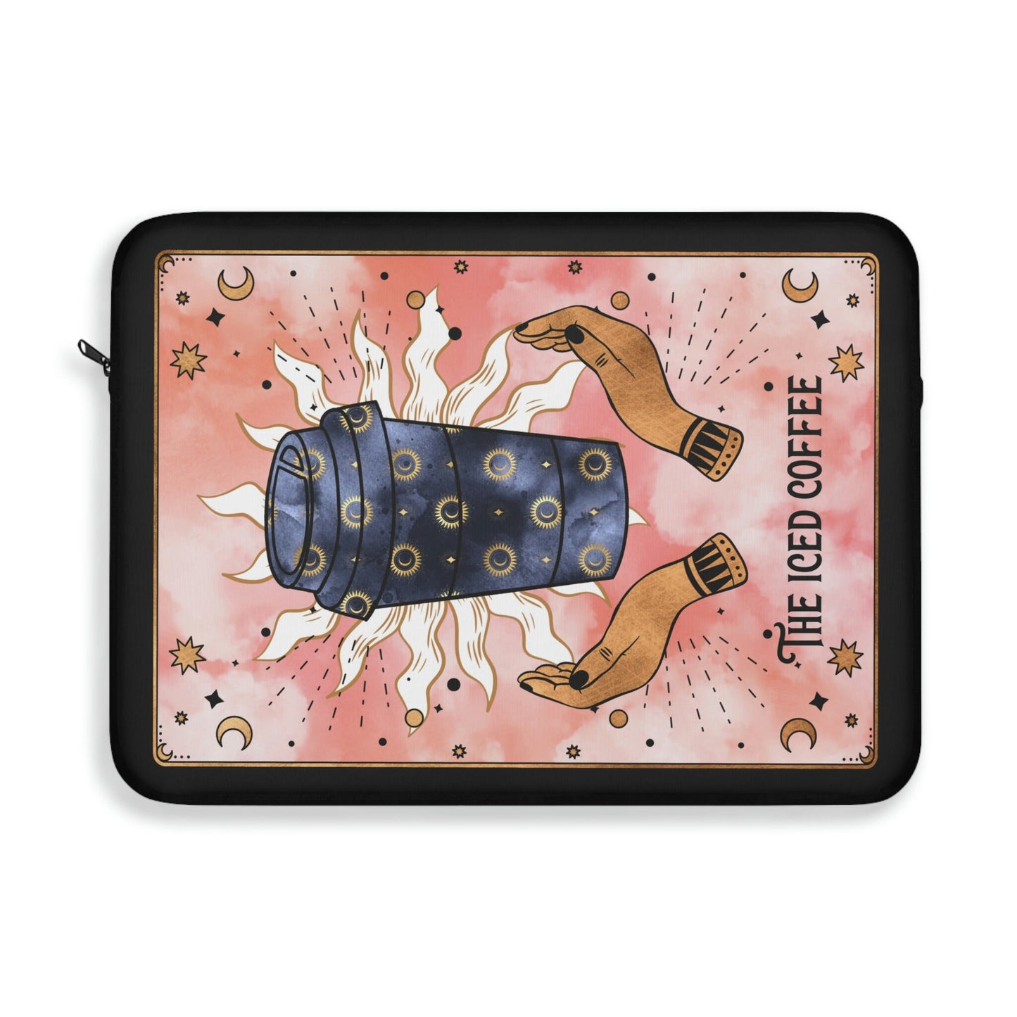 Tarot Card Laptop Sleeve Coffee Laptop Soft Case Witchy Gifts for Women Coffee Sleeve Macbook Sleeve PC Sleeves Laptop Sleeve 12 13 15 inch