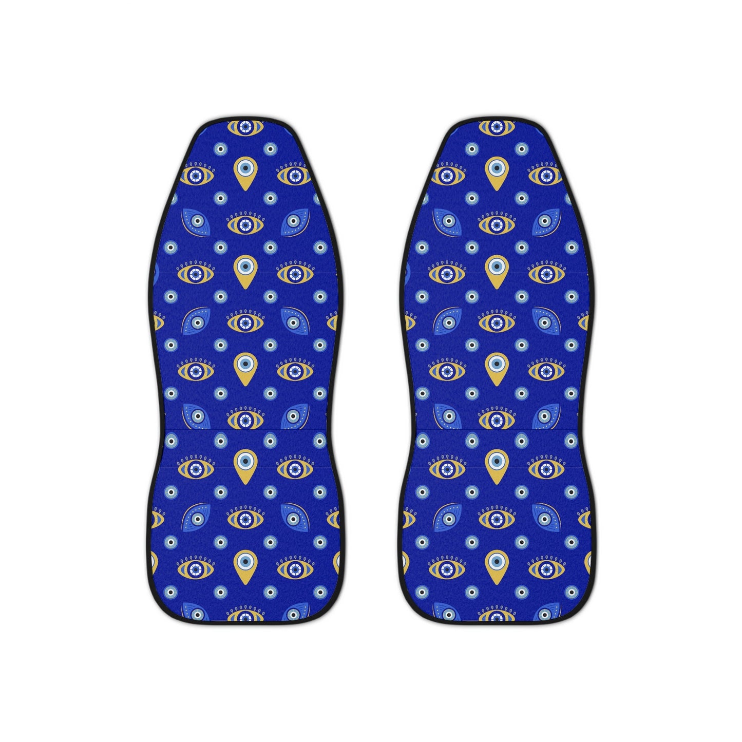 Evil Eye Car Seat Covers Greek Evil Eye Gift Mystical Protective Seat Covers Blue Gold Evil Eye Greek Gifts for Protection New Driver Gift