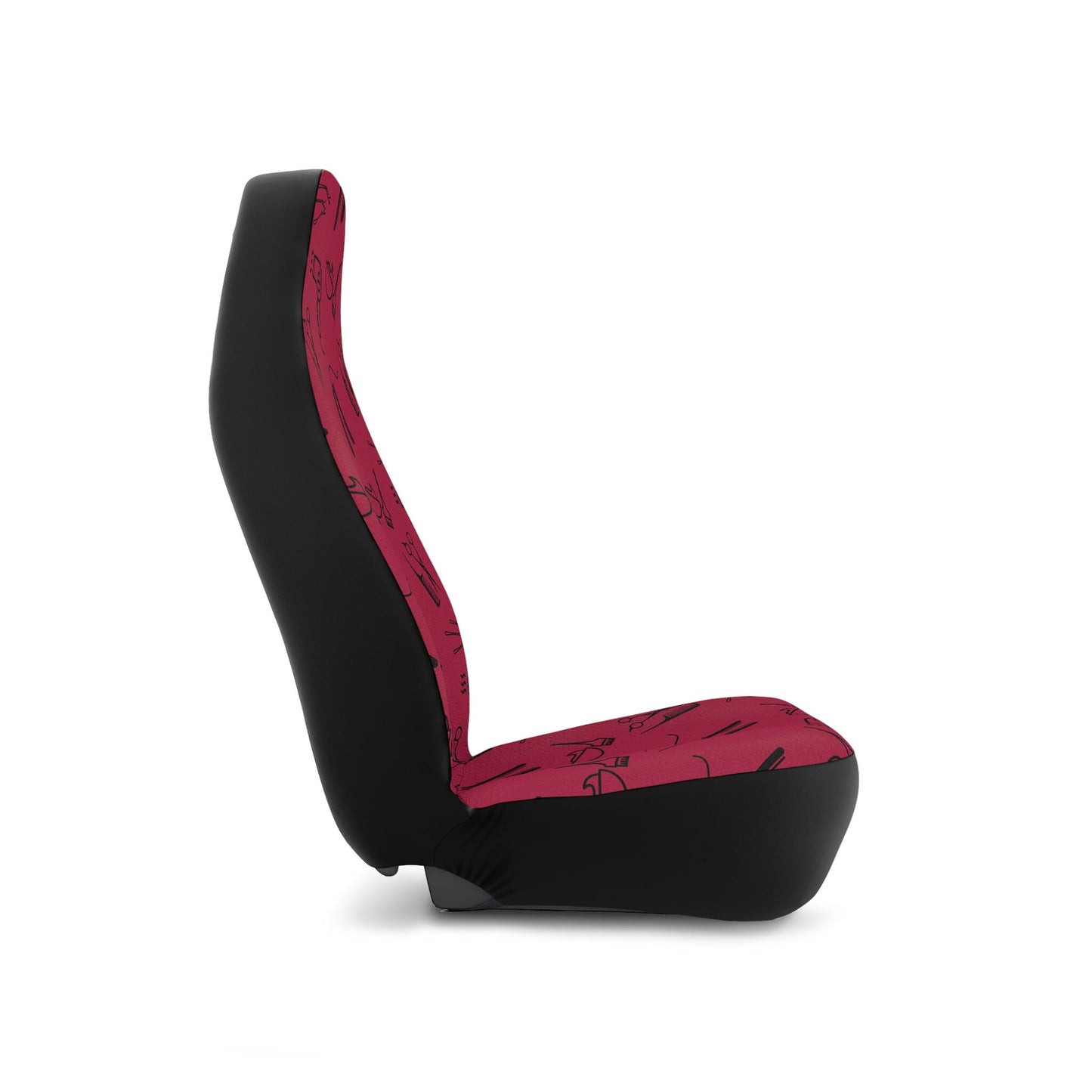Hair Stylist Car Seat Covers Cute Salon Vehicle Seat Protectors Hot Pink Seat Covers Hairstylist Gift for Hairstylist Car Accessories Women