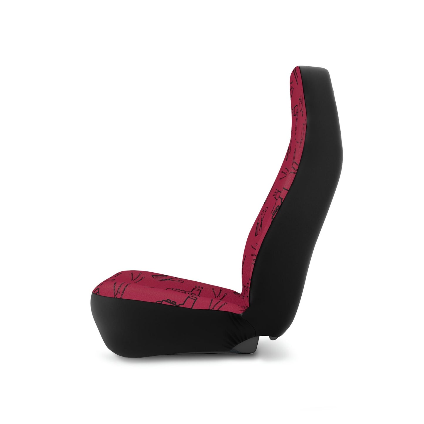 Hair Stylist Car Seat Covers Cute Salon Vehicle Seat Protectors Hot Pink Seat Covers Hairstylist Gift for Hairstylist Car Accessories Women