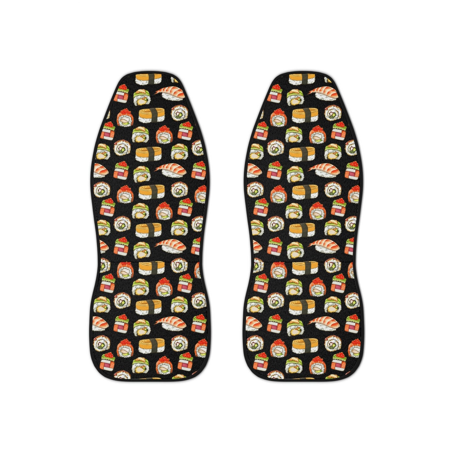 Sushi Car Seat Covers Gift for Sushi Lover Vehicle Seat Protector Accessories Funny Sushi Art Front Car Seat Covers for Chefs Cook