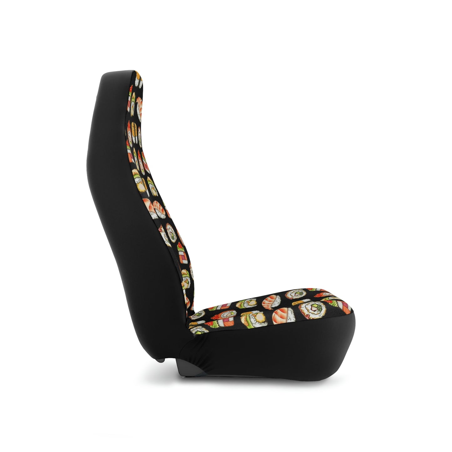 Sushi Car Seat Covers Gift for Sushi Lover Vehicle Seat Protector Accessories Funny Sushi Art Front Car Seat Covers for Chefs Cook