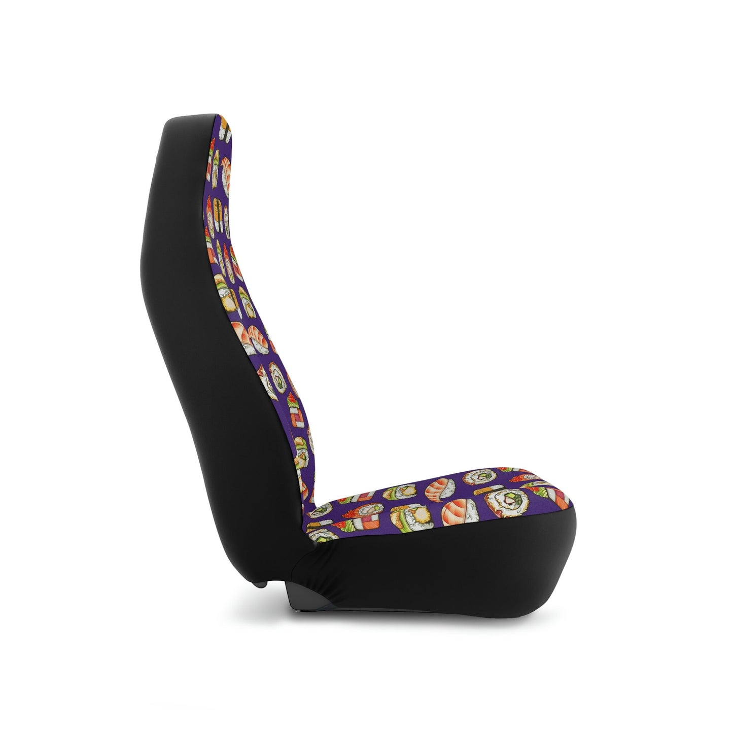 Sushi Car Seat Covers Gift for Sushi Lover Vehicle Seat Protector Accessories Funny Sushi Art Front Car Seat Covers for Chefs Cook
