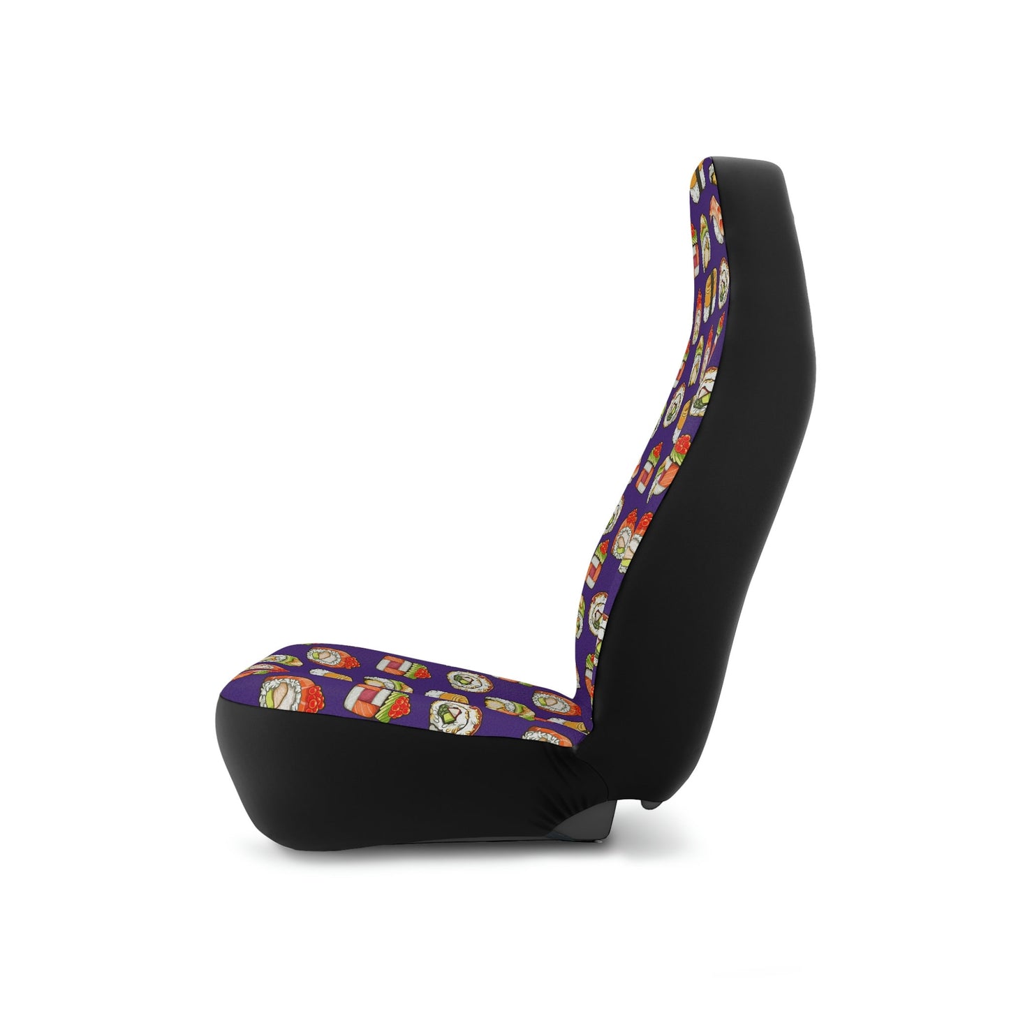 Sushi Car Seat Covers Gift for Sushi Lover Vehicle Seat Protector Accessories Funny Sushi Art Front Car Seat Covers for Chefs Cook