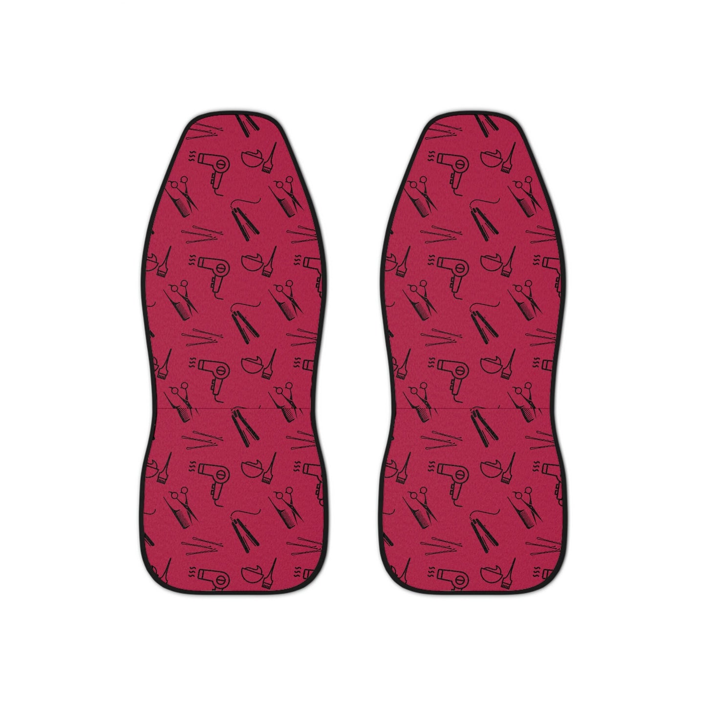 Hair Stylist Car Seat Covers Cute Salon Vehicle Seat Protectors Hot Pink Seat Covers Hairstylist Gift for Hairstylist Car Accessories Women