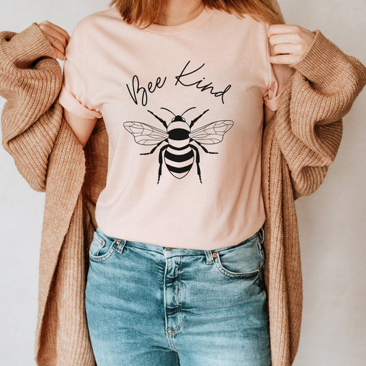 Bee Kind Shirt, Be Kind tshirt, Bee T-shirt, Inspirational Shirt, Motivational Shirt, Cute Women Shirt, Womens Unisex Shirt, Kindness shirt