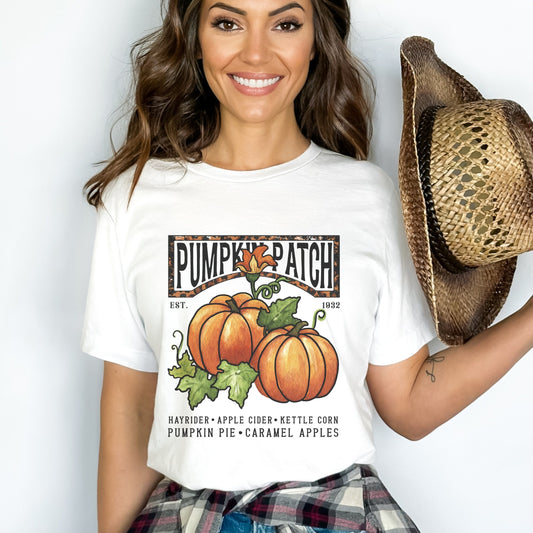 Pumpkin Patch T-Shirt, Fall Crewneck, Women Fall Pumpkin Shirt, Pumpkin Patch, Hello Pumpkin, Cute Fall Tee, Autumn T Shirt, Pumpkin Tee