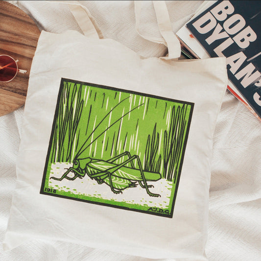 Julie de Graag Tote Bag Insect Tote Bag Cotton Canvas Tote Bag Entomology Gifts Entomology Art Reusable Grocery Bag Artsy Tote Cottagecore