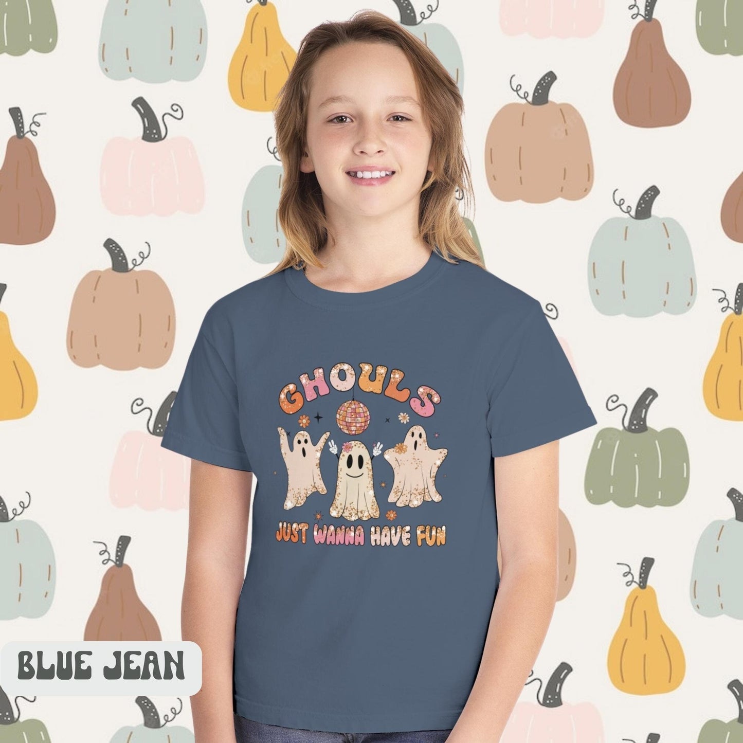 Retro Halloween Comfort Colors shirt, Ghouls Just Wanna Have Fun Shirt, Retro Halloween Shirt, Ghost Shirt, Ghouls Night Out Shirt