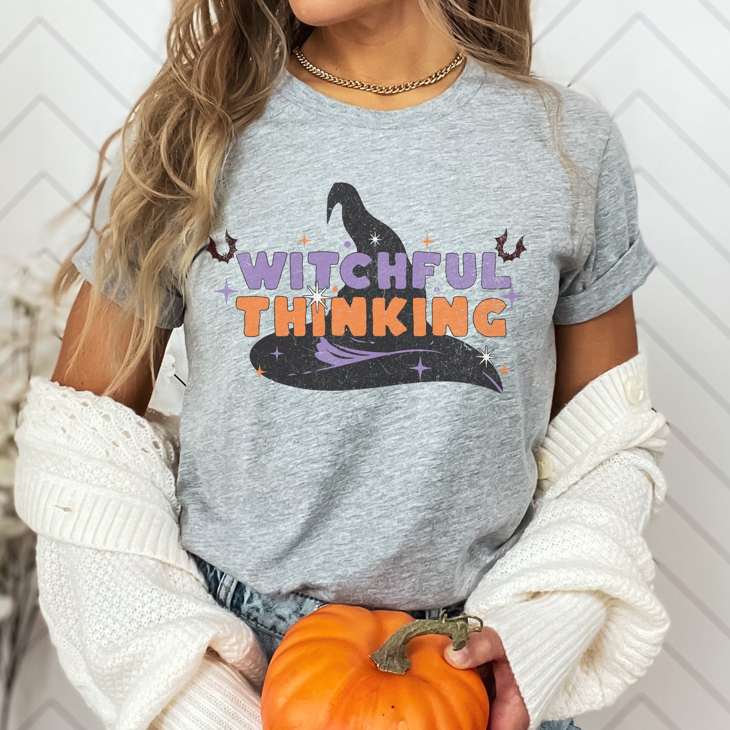 Witchful Thinking Shirt, Witchy Shirt, Funny Witch Halloween T-Shirt, Witchful Shirt, Witchy TShirt, Witchy Vibes Shirt, Witchy Woman Tee