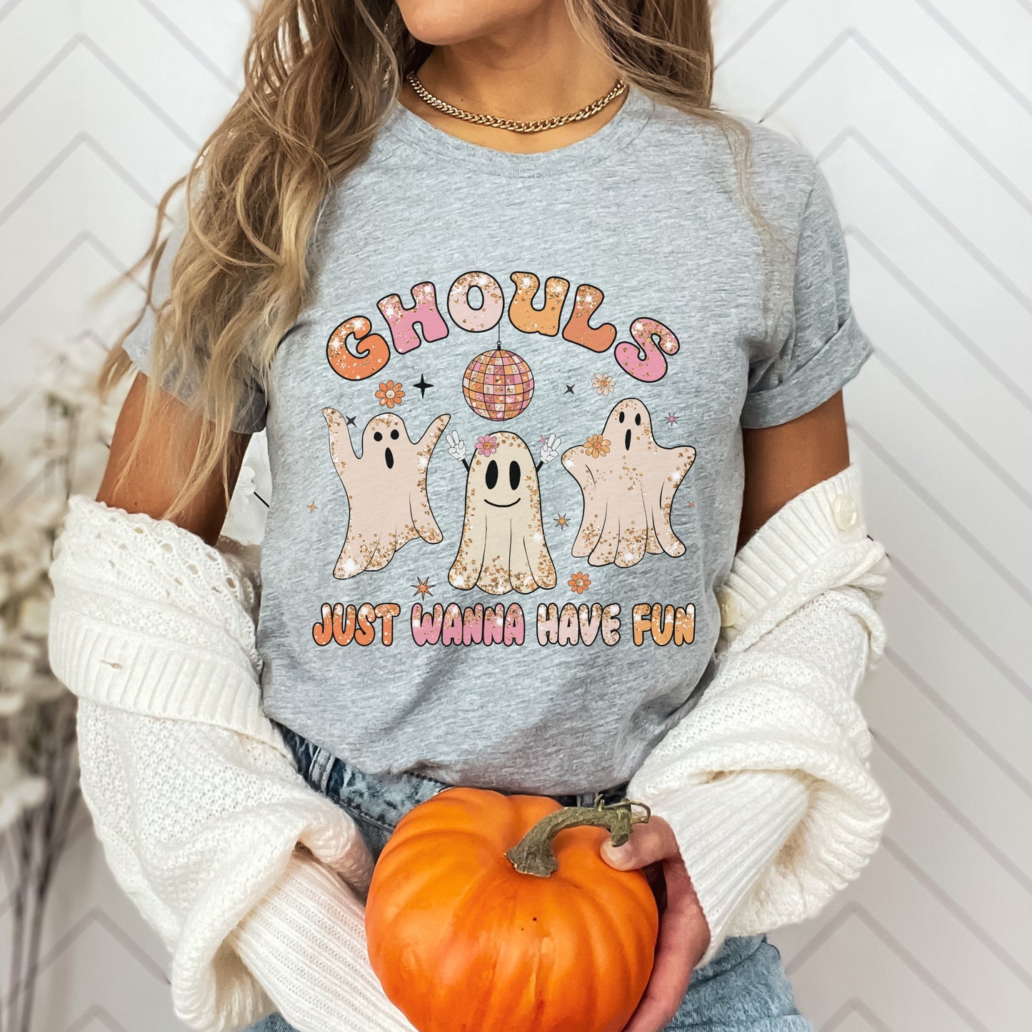 Retro Halloween Shirt, Ghouls Just Wanna Have Fun Shirt, Spooky Season Womens Tee, Ghost Shirt, Youth Halloween, Toddler Fall Shirt