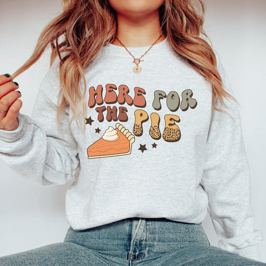 Funny Thanksgiving Sweatshirt, Friendsgiving Sweatshirt, Pies Before Guys, Fall Crewneck, Pie Sweater, Thanksgiving Food,Family Thanksgiving