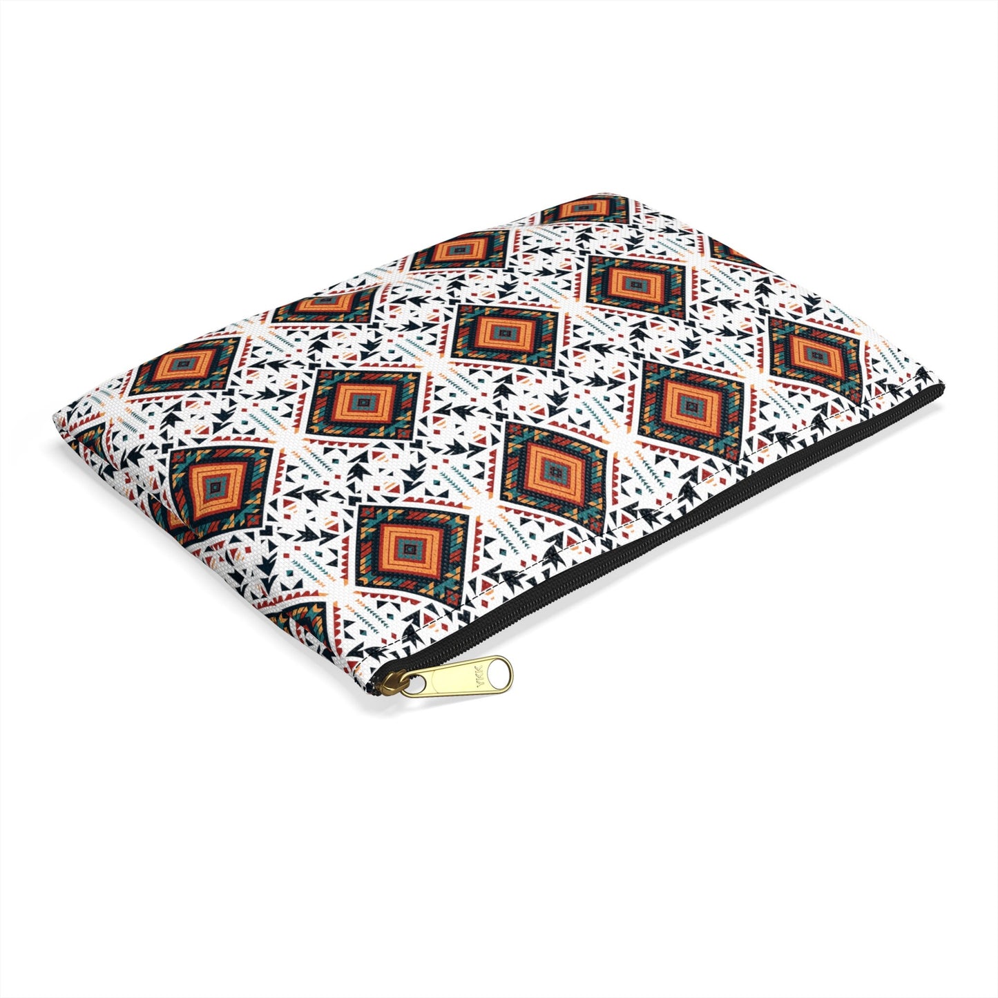 Boho Makeup Bag Aztec Western Accessory Pouch Makeup Case Western Zipper Pouch Bag Diabetic Supply Bag Aztec Cosmetic Bag Western Print Bag