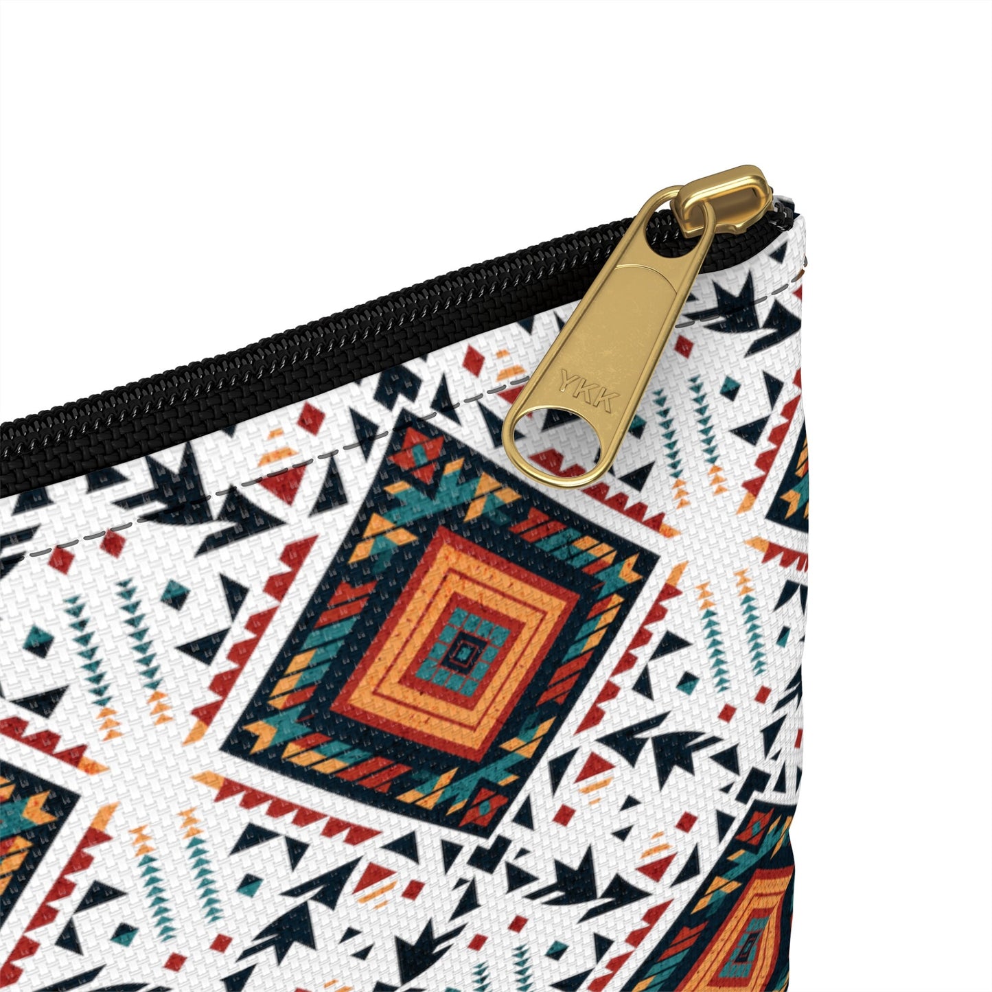 Boho Makeup Bag Aztec Western Accessory Pouch Makeup Case Western Zipper Pouch Bag Diabetic Supply Bag Aztec Cosmetic Bag Western Print Bag