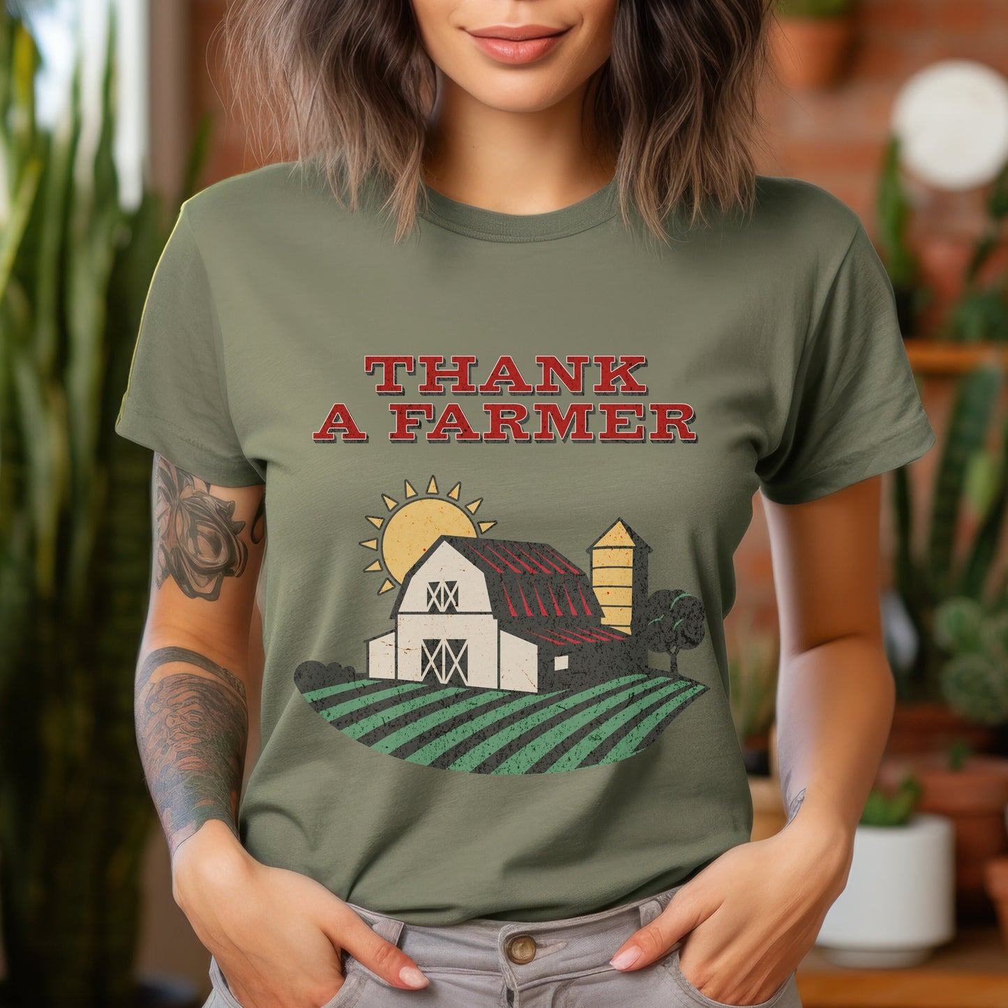 Thank A Farmer Shirt Farmer Wife TShirts Support Local Farmers Tee Eat Local Shirt Agriculture TShirt Farmer Tees Dibs on the Farmer T-Shirt
