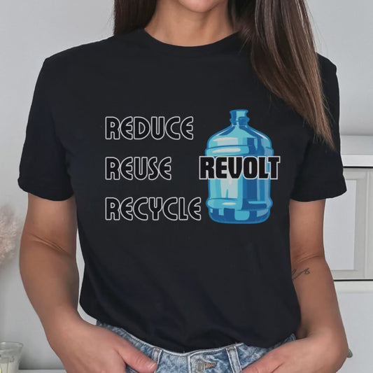 Reduce Reuse Recycle Revolt Shirt Jug of Justice TShirt Protest Tee Freedom Bonks TShirt Bonk the Police Fight Fascism Shirt Humbolt Protest