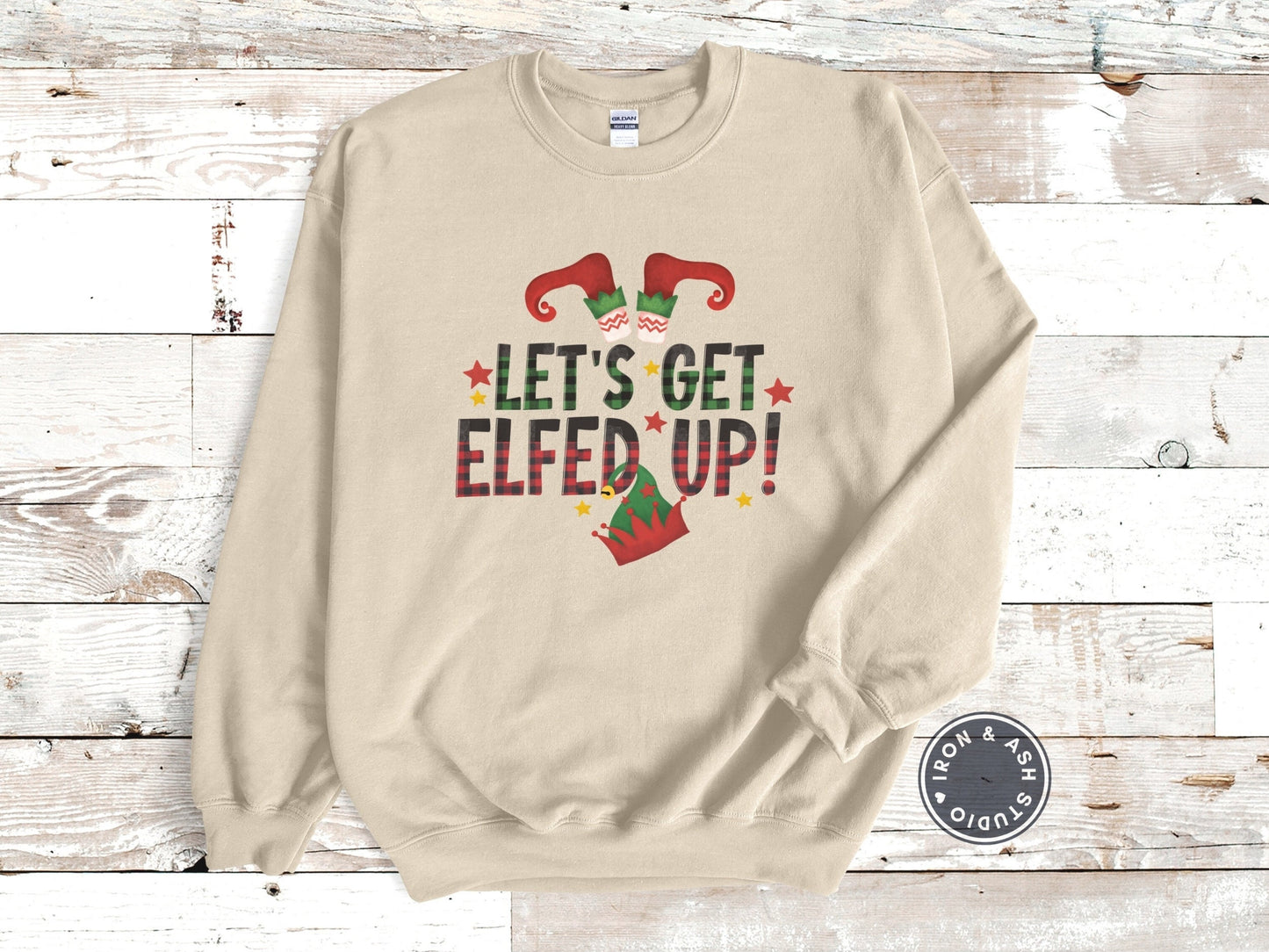 Elf Christmas Shirt, Funny Christmas Sweatshirt, Funny Christmas Sweater, Ugly Christmas Sweater, Xmas Sweatshirt,Christmas Drinking Sweater