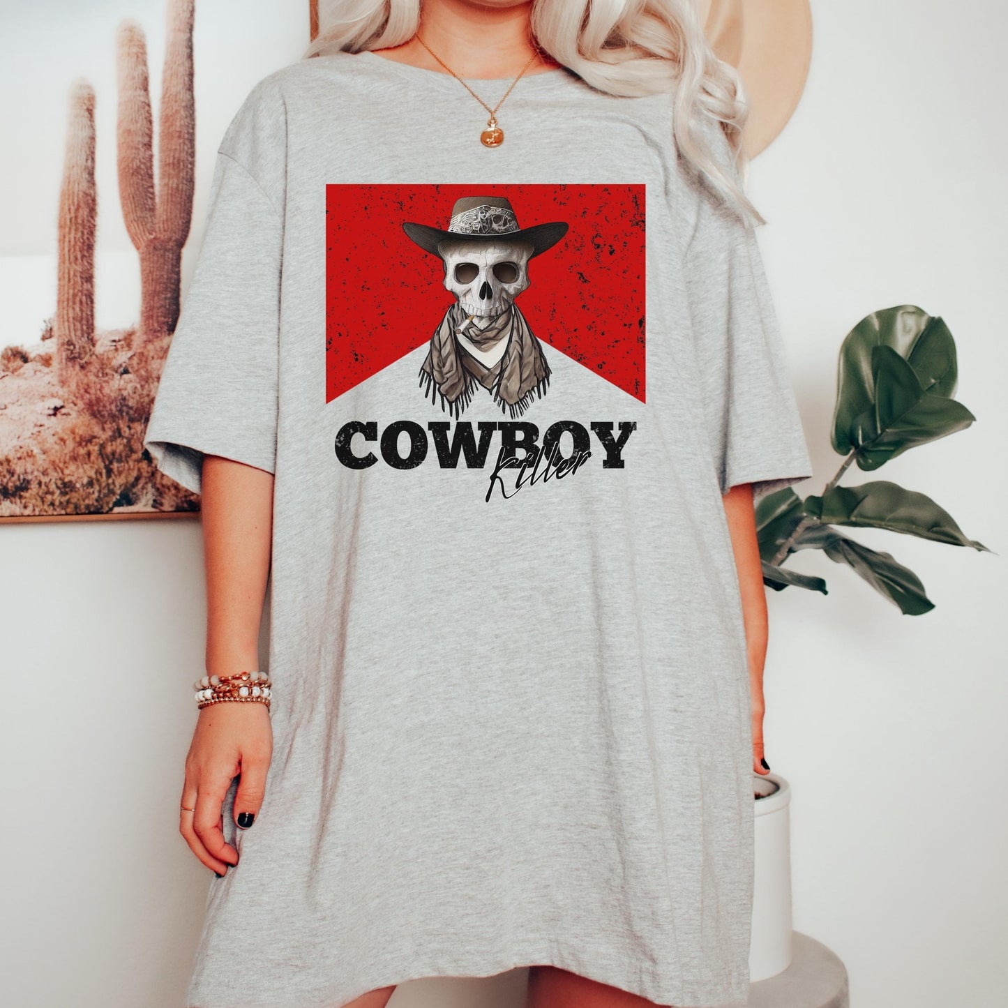 Cowboy Killer Shirt, Country Concert TShirt, Western Graphic Tee, Southern Shirts, Country Girl, Rodeo Tee, Desert Boho, Cowgirl T-Shirt