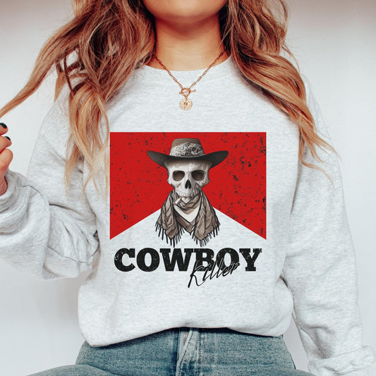 Cowboy Killer Sweatshirt, Western Crewneck, Trendy Clothes, Country Girl, Howdy Sweatshirt, Western Graphic Tee, Country Music Sweatshirt