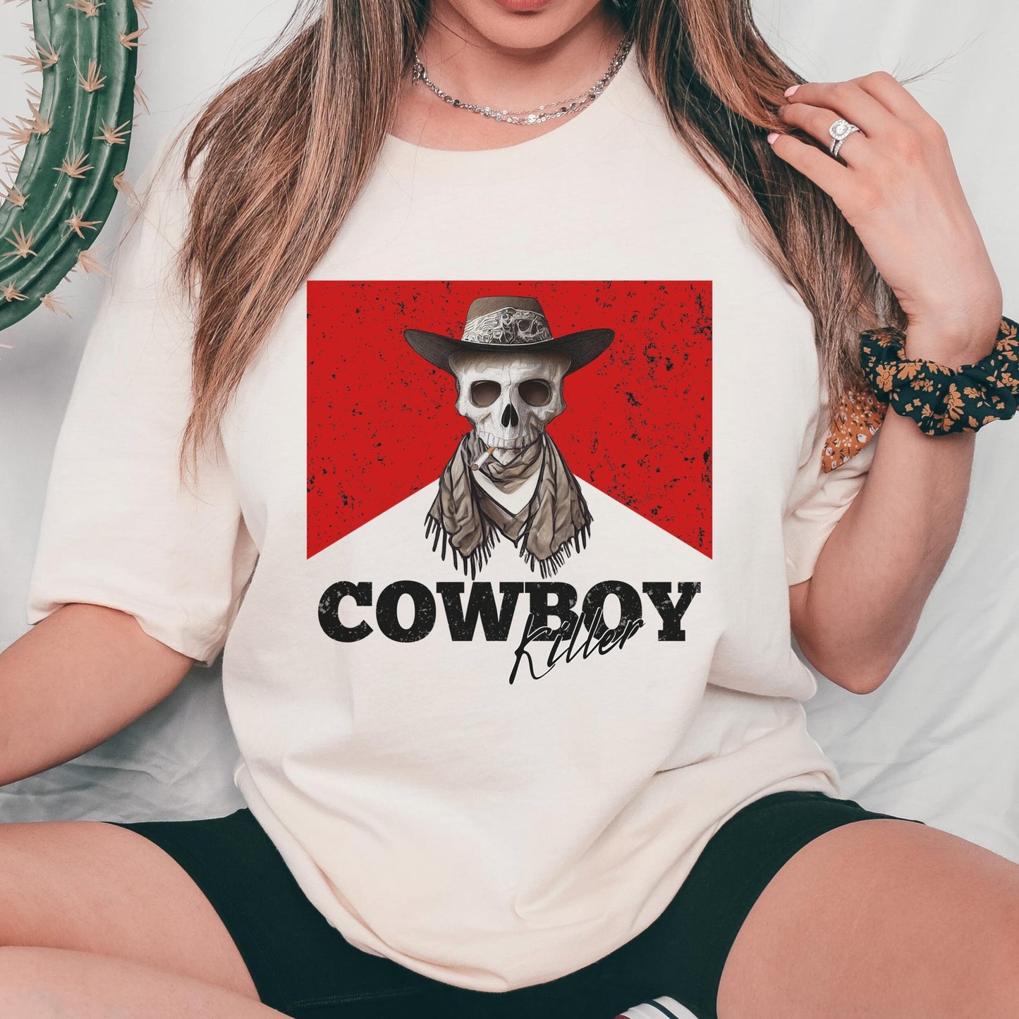 Cowboy Killer Shirt, Country Concert TShirt, Western Graphic Tee, Southern Shirts, Country Girl, Rodeo Tee, Desert Boho, Cowgirl T-Shirt