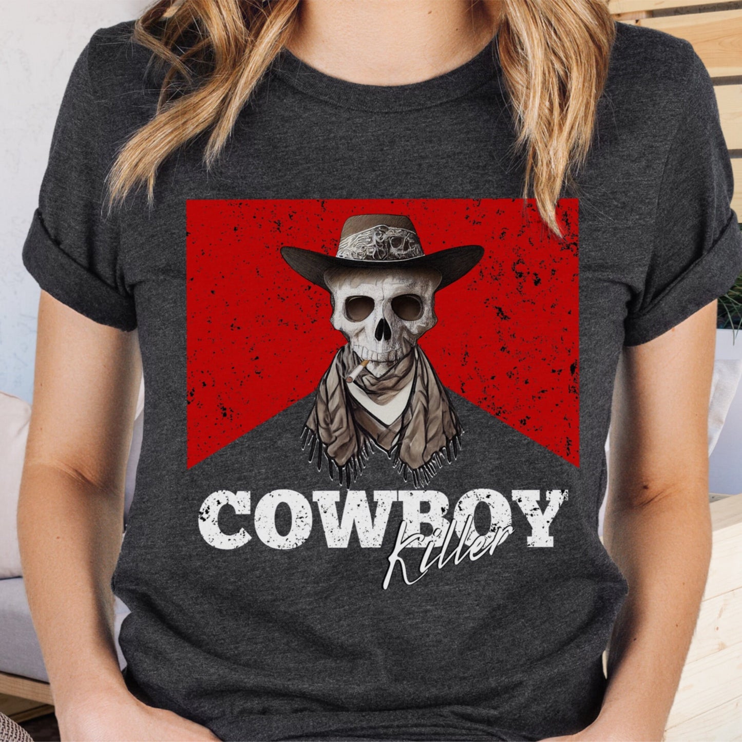 Cowboy Killer Shirt, Country Concert TShirt, Western Graphic Tee, Southern Shirts, Country Girl, Rodeo Tee, Desert Boho, Cowgirl T-Shirt