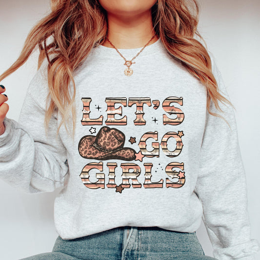 Let's Go Girls Sweatshirt, Girls Trip Sweatshirts, Nashville Bach Sweatshirts, Gifts for Her, Let's Go Girls Bachelorette, Bridal Party