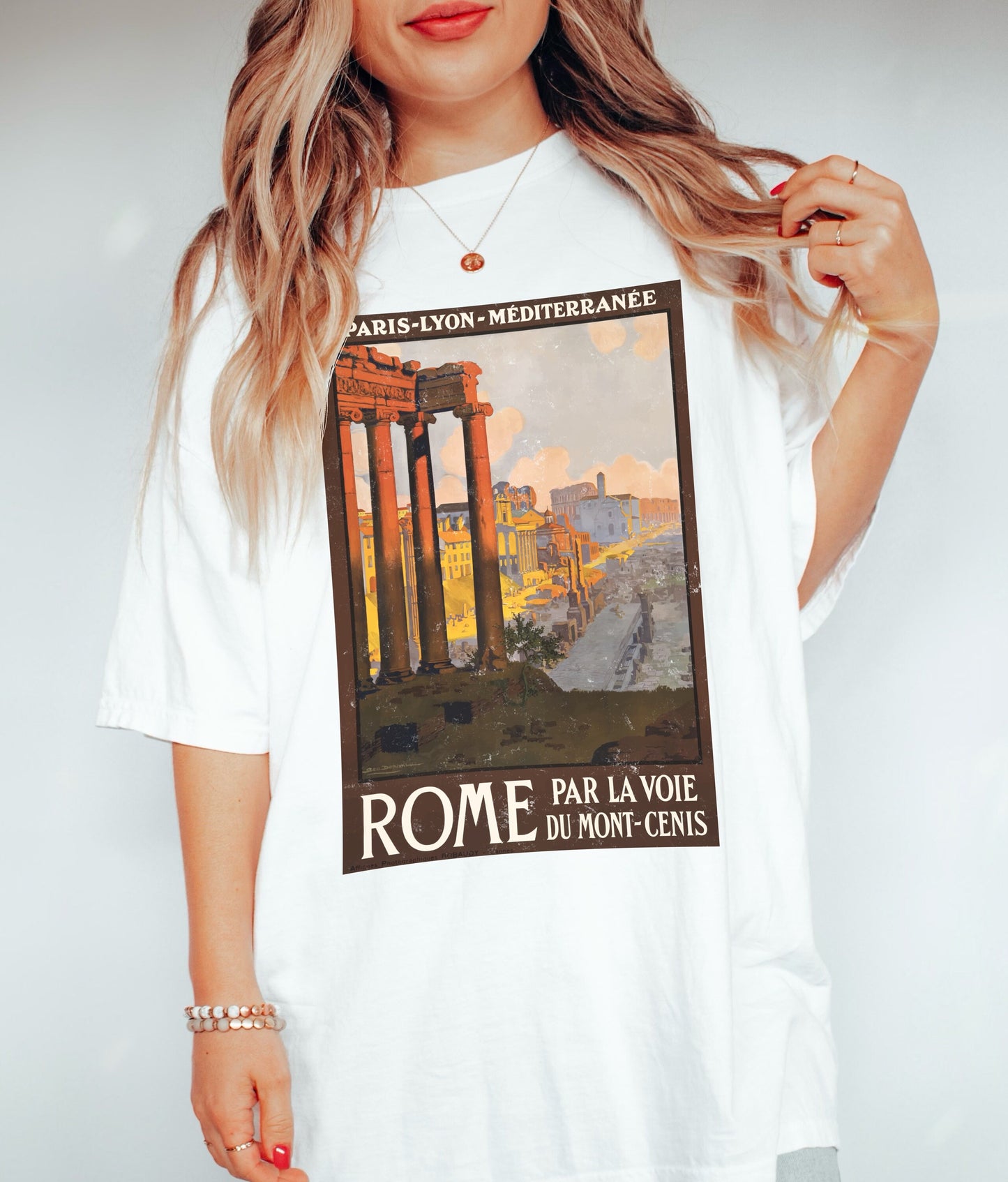 Italy Shirt Vintage Rome France Travel Poster Tee Comfort Color TShirt Italia Rome Paris Italy Graphic Tee Gift for Traveler Wanderlust Tee