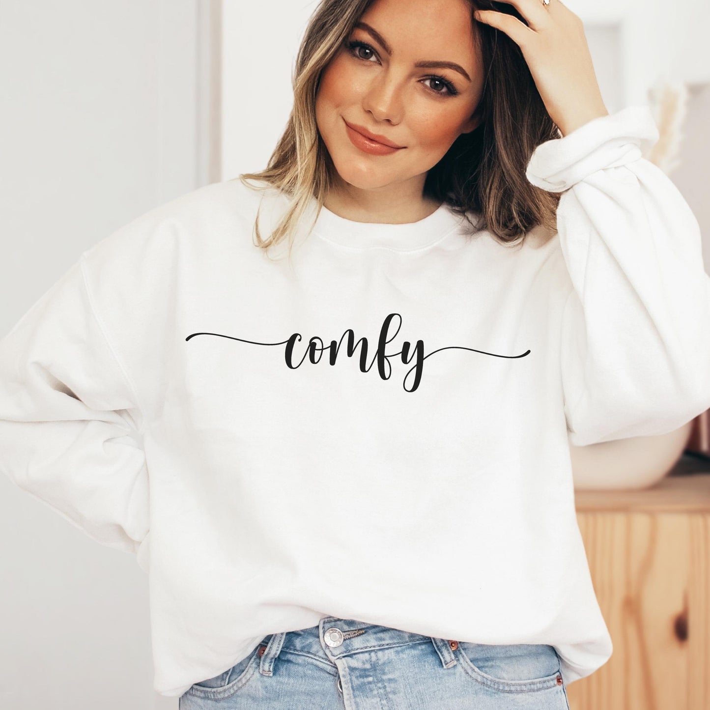 Comfy Sweatshirt. Indoorsy Fall Sweater. Cute Cozy Fall Sweatshirt for Women. It's Too Peopley Outside. Introvert Homebody Crewneck Gift
