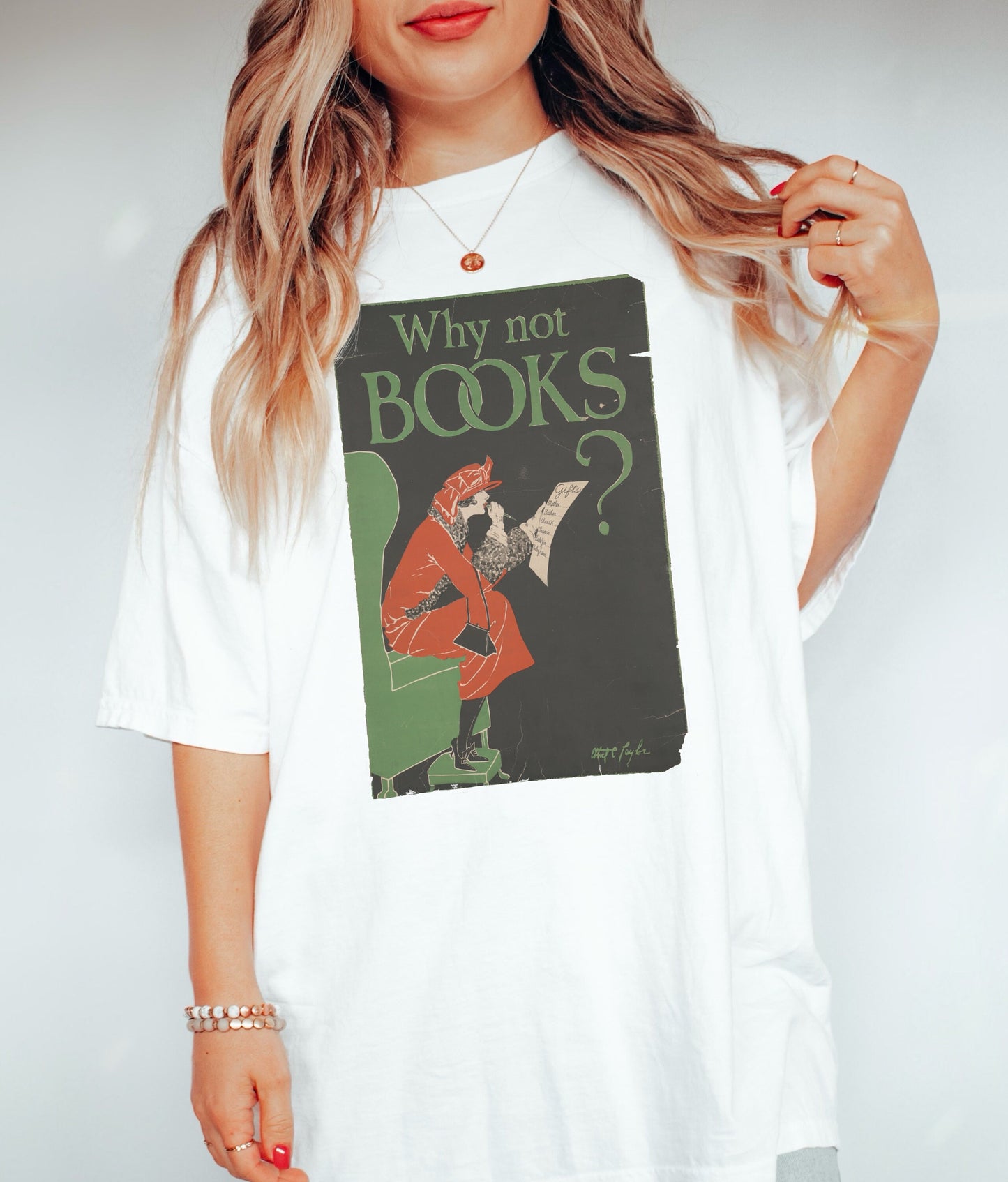 Cottagecore Clothing Vintage Library Poster Shirt Book Lover Gift for Bookworms Dark Academia Indie Clothes Gift for Librarian Book Nerd Tee