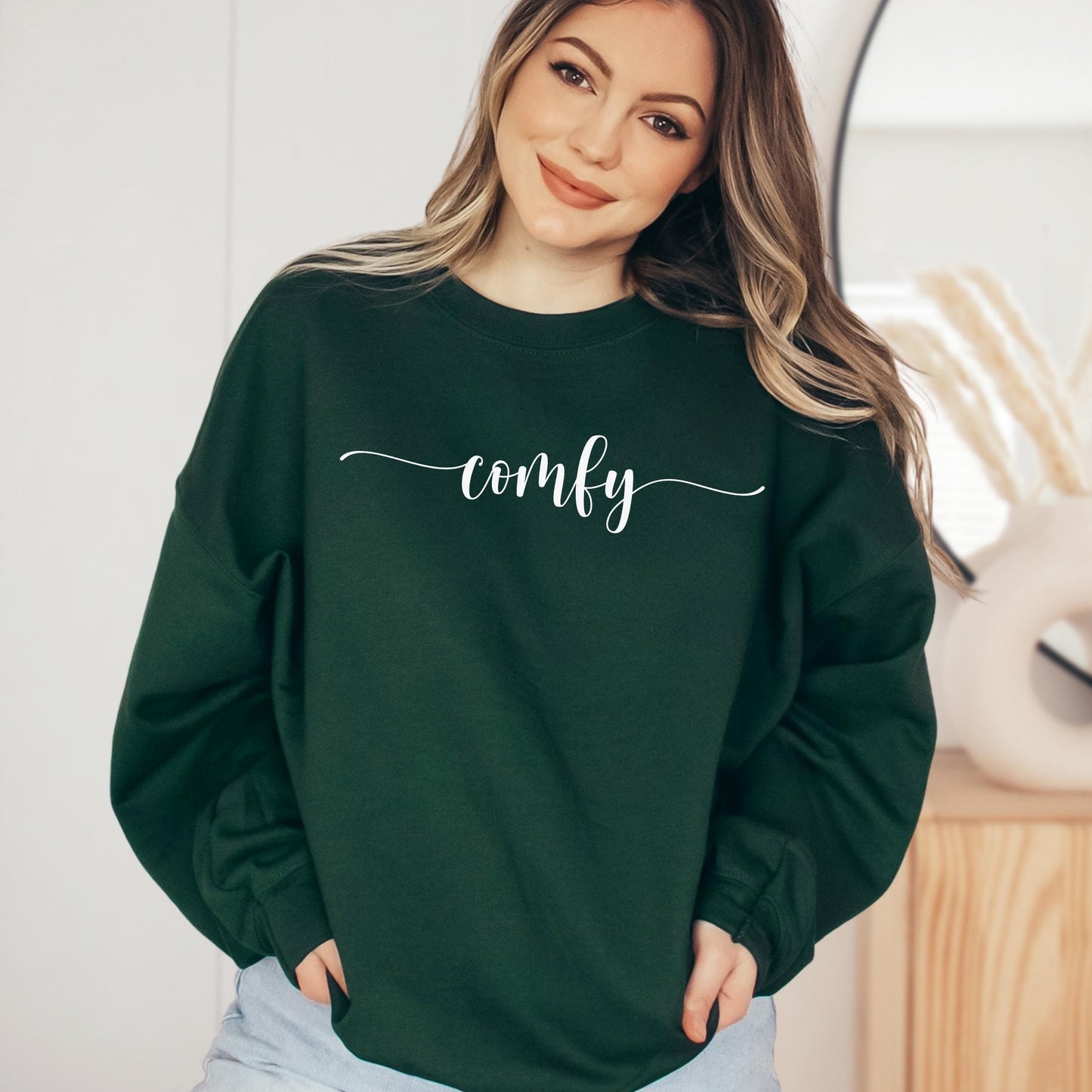 Comfy Sweatshirt. Indoorsy Fall Sweater. Cute Cozy Fall Sweatshirt for Women. It's Too Peopley Outside. Introvert Homebody Crewneck Gift