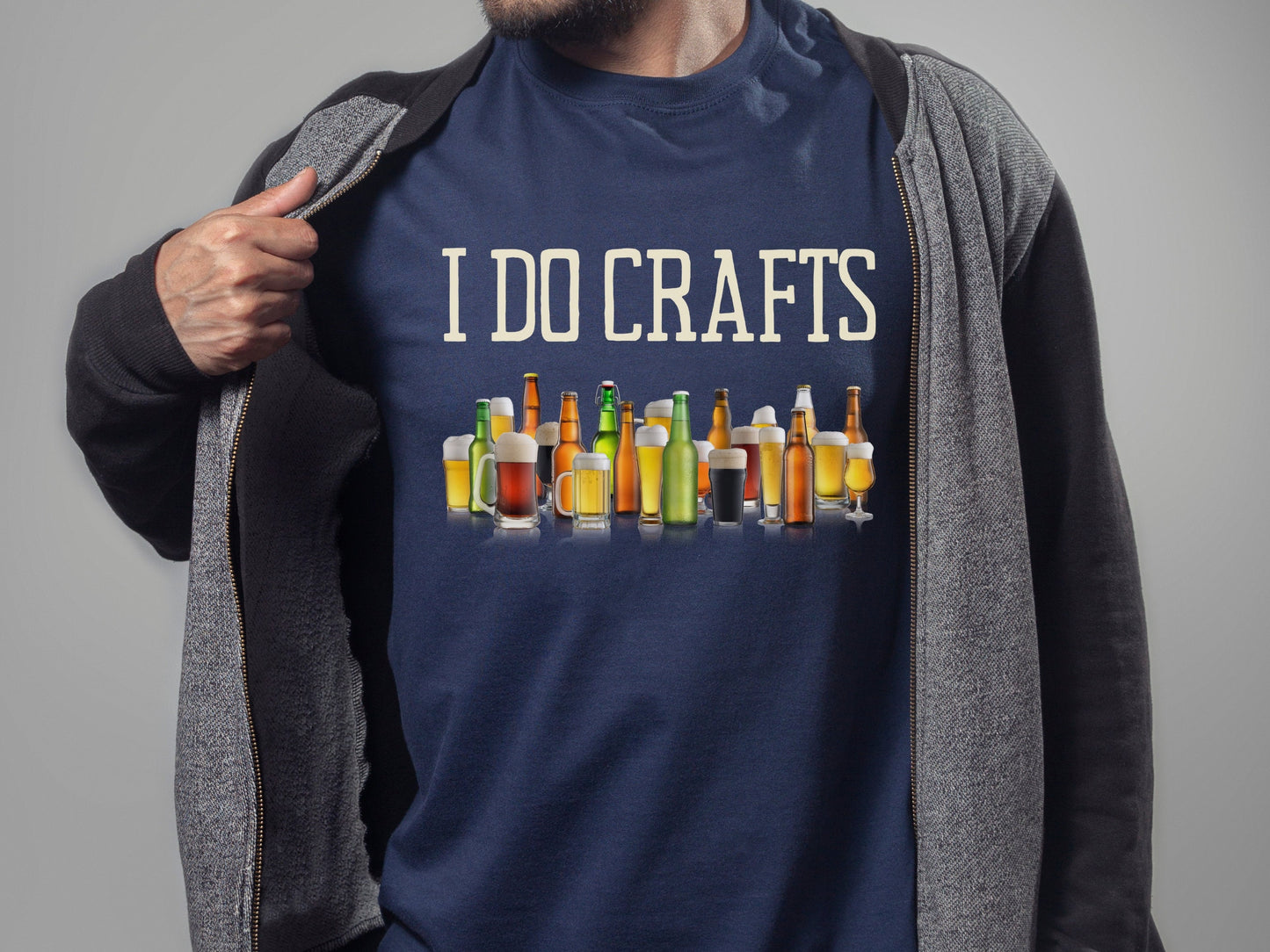 Craft Beer T Shirt, Vintage ?I Do Crafts? Shirt, Home Brew Shirt, Father's Day Gift, Dad Birthday Shirt, Good Beer, IPA, Lager, Beer Shirt