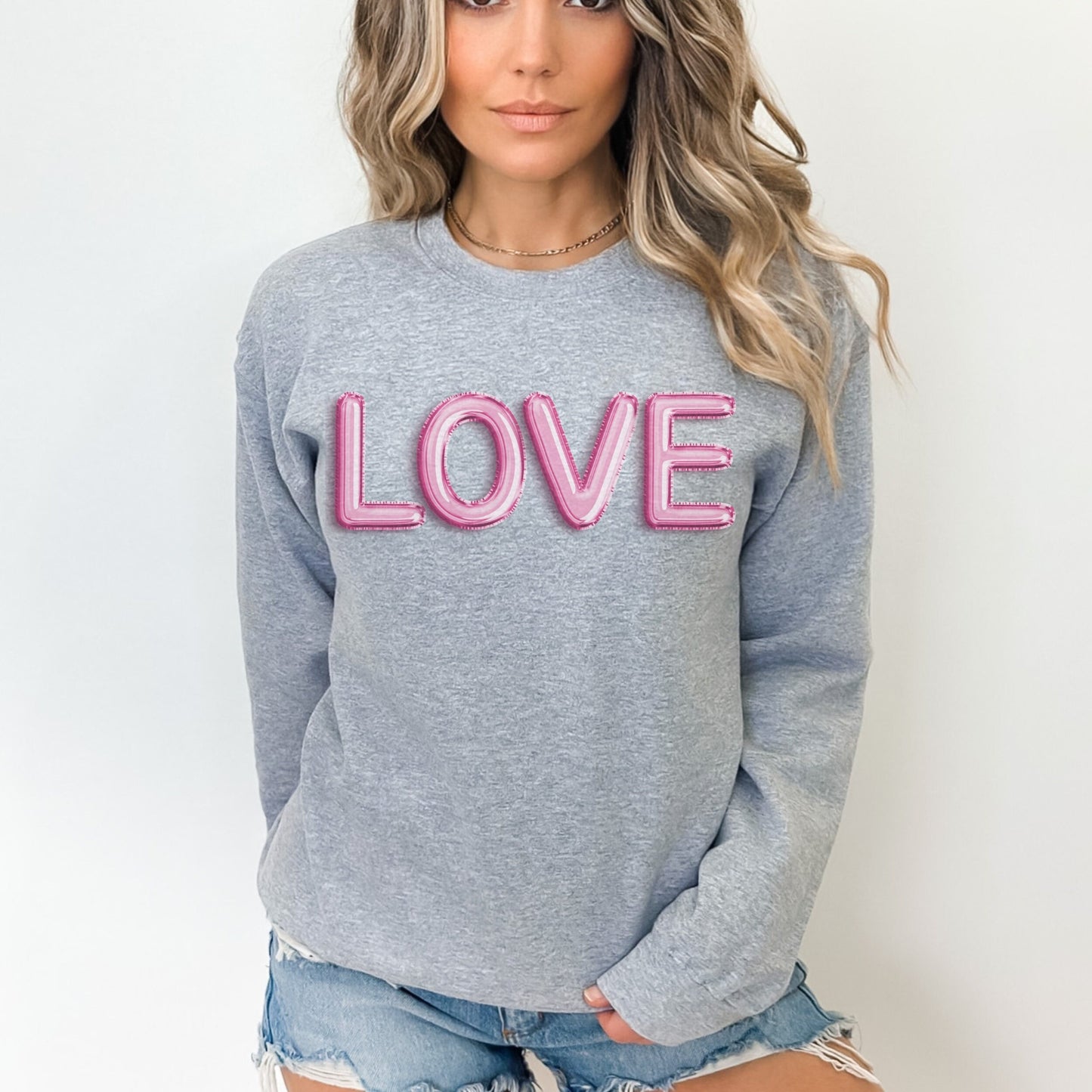 Love Sweatshirt Valentines Day Cute Teacher Valentine Sweater Retro Love Shirt Womens Valentines Graphic Tee Cute Love Sweater Gift for Vday