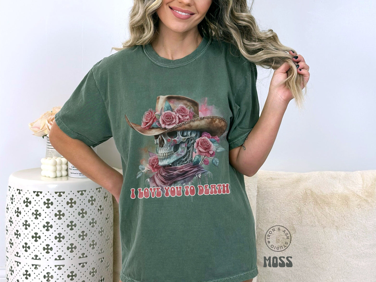 Western Valentines Day Comfort Color Shirt Howdy Valentine Tshirt Cupid Find Me A Cowboy Shirt Spooky Valentine Skull Valentine Graphic Tee
