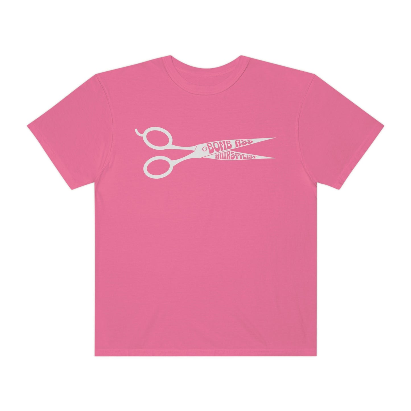 Somebody's Bomb Ass Hairstylist Shirt, Cosmetologist Shirt, Funny Hair Dresser Shirt, Hair Hustler, Comfort Colors TShirt, Graphic Tees